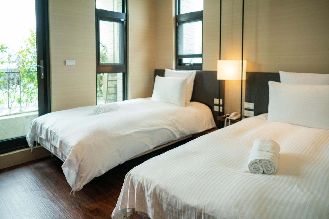 Tsang Kuo Resort Wujie Bagian luar foto